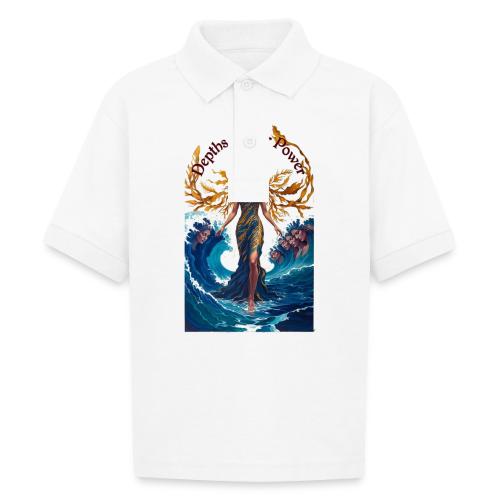 Women’s Day Tidal Sovereign T Shirt, Gift for Wife - Gildan Kid's 50/50 Jersey Polo
