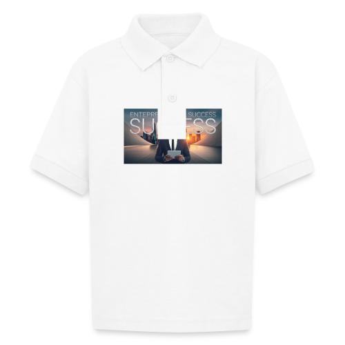 vidiq thumbnail 1 - Gildan Kid's 50/50 Jersey Polo