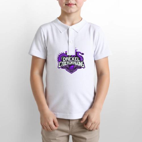 Purple Team - Gildan Kid's 50/50 Jersey Polo