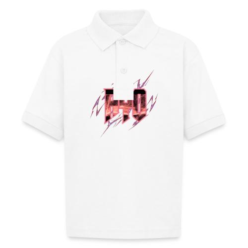 Ayo's Red - Gildan Kid's 50/50 Jersey Polo