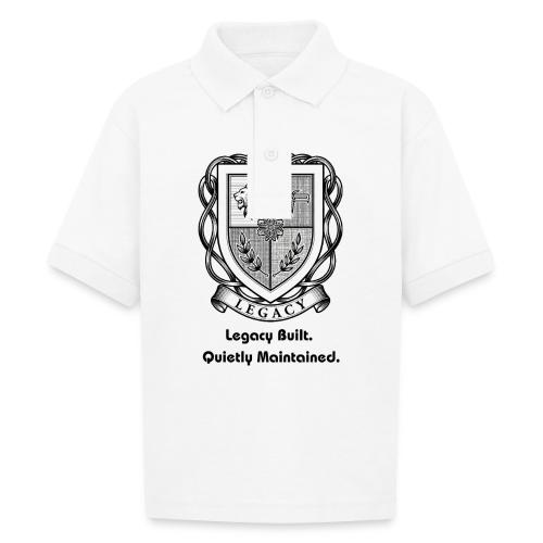 Quiet Luxury T-Shirt, Sweatshirt, & Poster - Gildan Kid's 50/50 Jersey Polo