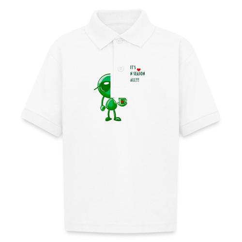 Smoon City_Smoon Season - Gildan Kid's 50/50 Jersey Polo