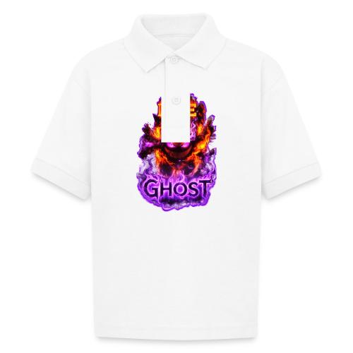 The Fire Ghost 26 - Gildan Kid's 50/50 Jersey Polo