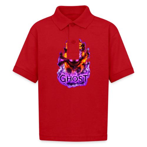 The Fire Ghost 26 - Gildan Kid's 50/50 Jersey Polo