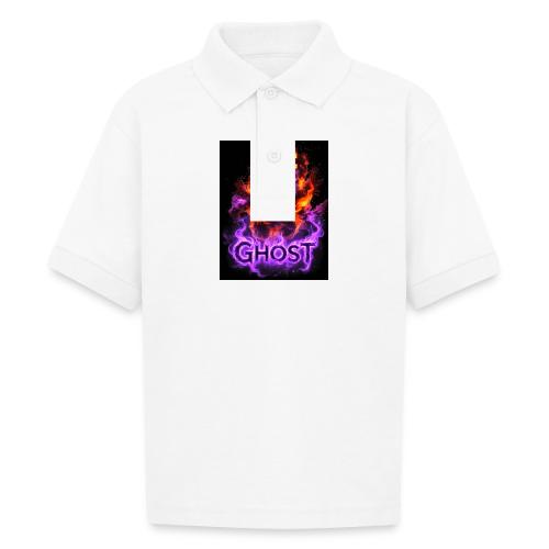 FIRE GHOST 26 - Gildan Kid's 50/50 Jersey Polo