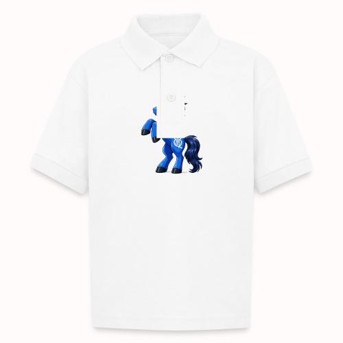 My first blucifer - Gildan Kid's 50/50 Jersey Polo