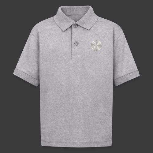 Open Musicians Collective Chrome Logo - Gildan Kid's 50/50 Jersey Polo