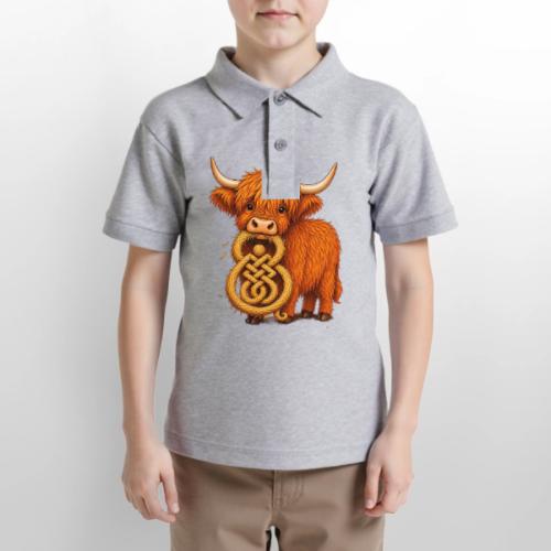 heelan coo - Gildan Kid's 50/50 Jersey Polo