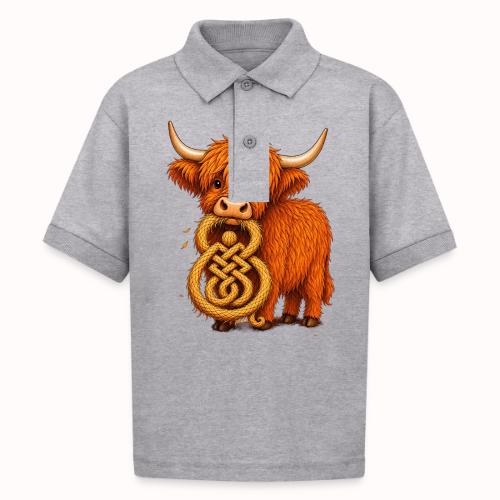 heelan coo - Gildan Kid's 50/50 Jersey Polo