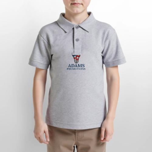 Adams promotions American flag metallic light bulb - Gildan Kid's 50/50 Jersey Polo