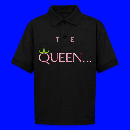 TO BE A QUEEN2 - Gildan Kid's 50/50 Jersey Polo