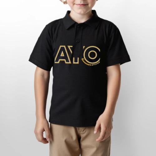 AyoGaming's Logo v1 - Gildan Kid's 50/50 Jersey Polo