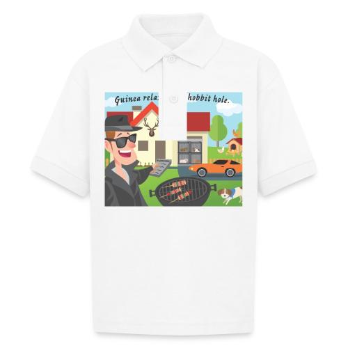 The Servant Automator - Gildan Kid's 50/50 Jersey Polo