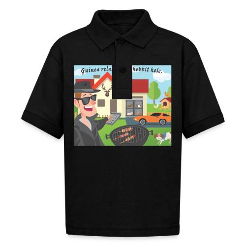 The Servant Automator - Gildan Kid's 50/50 Jersey Polo