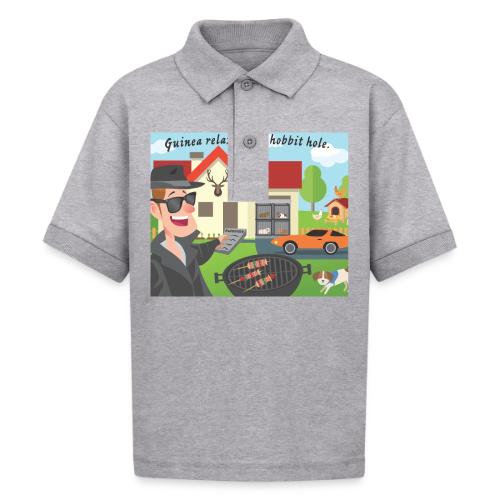 The Servant Automator - Gildan Kid's 50/50 Jersey Polo