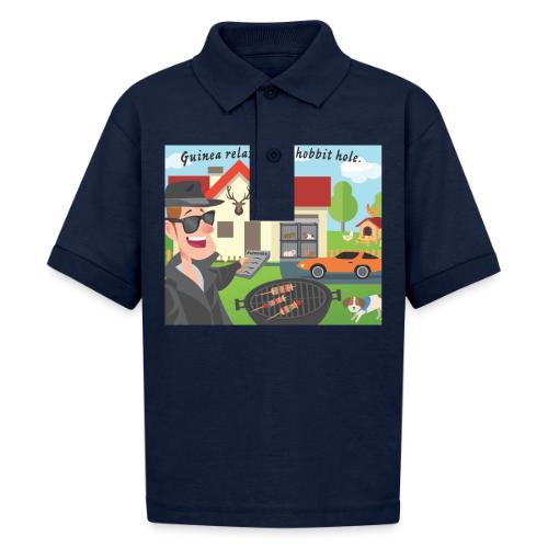 The Servant Automator - Gildan Kid's 50/50 Jersey Polo