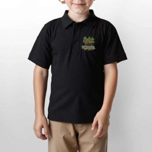 Unplug Series 4 - Gildan Kid's 50/50 Jersey Polo