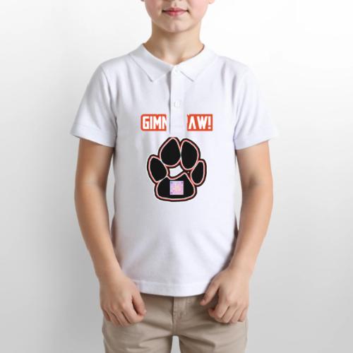 Jack-Jack’s Paw (Proceeds go to ASPCA!) - Gildan Kid's 50/50 Jersey Polo