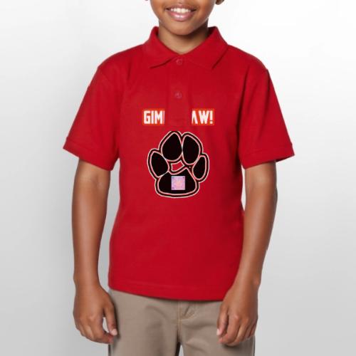 Jack-Jack’s Paw (Proceeds go to ASPCA!) - Gildan Kid's 50/50 Jersey Polo
