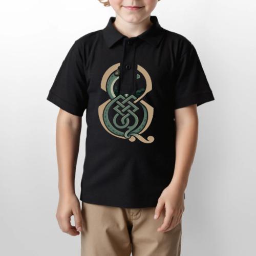 nessie - Gildan Kid's 50/50 Jersey Polo