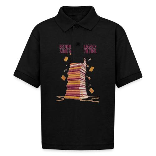 Bedtime Story Legend T Shirt - Gildan Kid's 50/50 Jersey Polo