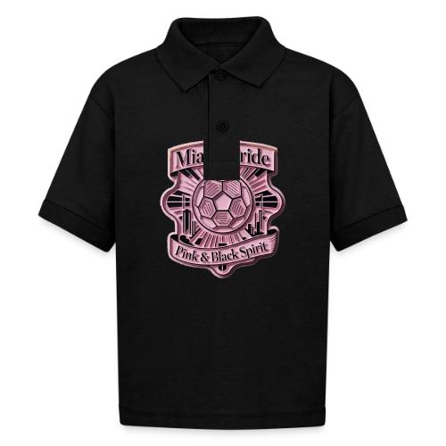 Miami City Pride T Shirt, Vibrant City Pride Gift - Gildan Kid's 50/50 Jersey Polo