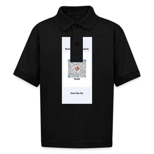 pp my qrcode 1758477437583 - Gildan Kid's 50/50 Jersey Polo