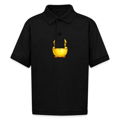 Easter Chick yellow - Gildan Kid's 50/50 Jersey Polo