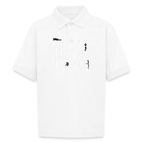 Cornerstone Theater Players (Light) - Gildan Kid's 50/50 Jersey Polo