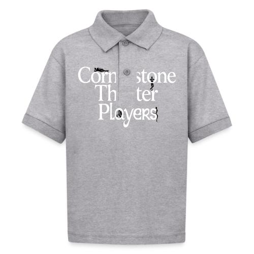 Cornerstone Theater Players (Light) - Gildan Kid's 50/50 Jersey Polo