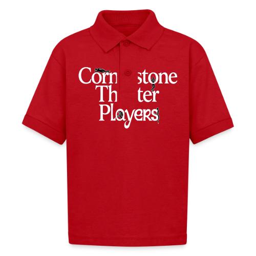 Cornerstone Theater Players (Light) - Gildan Kid's 50/50 Jersey Polo