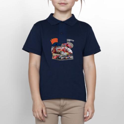 Jonathan Taylor Eldora Speedway FFN#1 Design 1 - Gildan Kid's 50/50 Jersey Polo