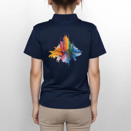 Impasto Spectrum - Gildan Kid's 50/50 Jersey Polo