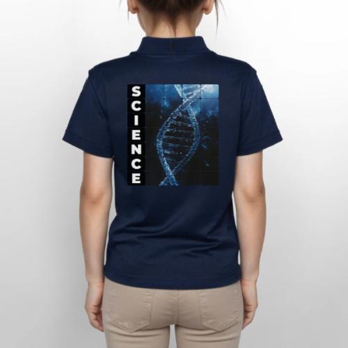 Frozen Code of Science - Gildan Kid's 50/50 Jersey Polo