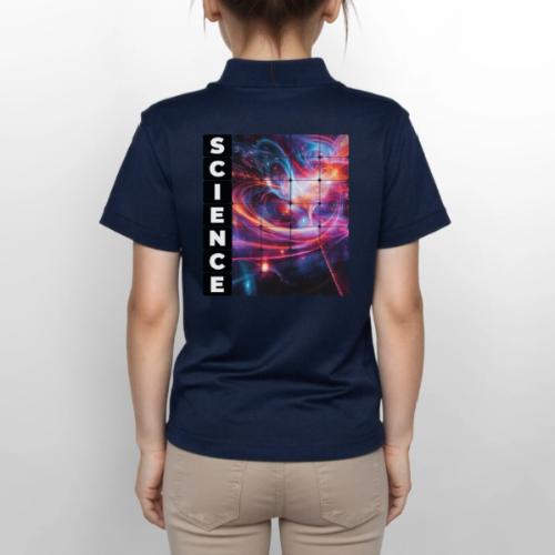 The Chaos of Science - Gildan Kid's 50/50 Jersey Polo
