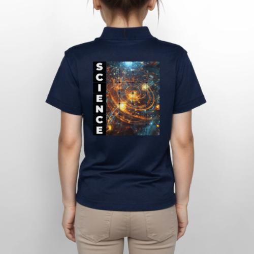 Golden Core of Science - Gildan Kid's 50/50 Jersey Polo