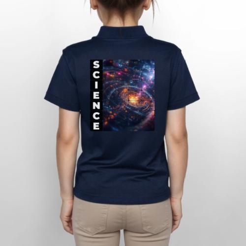 Science Spiral - Gildan Kid's 50/50 Jersey Polo