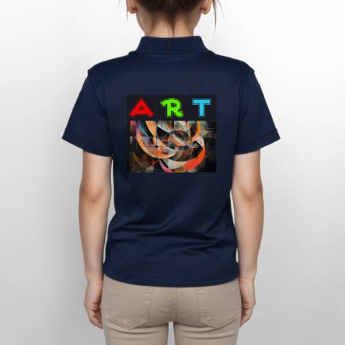 Fragments of Art - Gildan Kid's 50/50 Jersey Polo