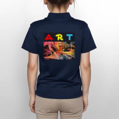 Chaotic Threads of Art - Gildan Kid's 50/50 Jersey Polo