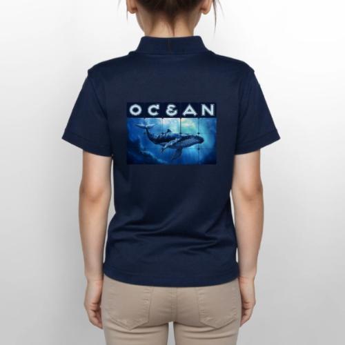 Ocean Titan - Gildan Kid's 50/50 Jersey Polo