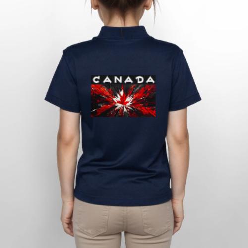 Canada Splash - Gildan Kid's 50/50 Jersey Polo
