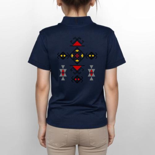 Amazigh Symbols - Gildan Kid's 50/50 Jersey Polo