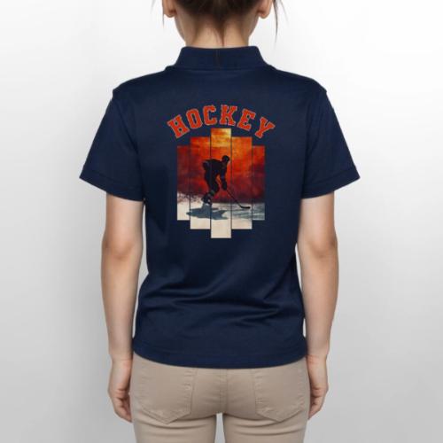 Hockey Dreams - Gildan Kid's 50/50 Jersey Polo