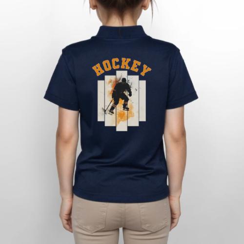 Hockey Grind - Gildan Kid's 50/50 Jersey Polo