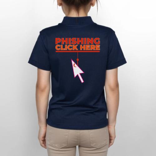 Phishing: Hooked by Deception - Gildan Kid's 50/50 Jersey Polo
