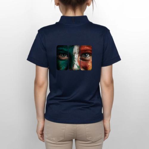 Mexican Spirit - Gildan Kid's 50/50 Jersey Polo