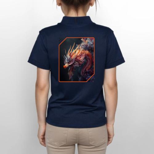 Dragon Dreams - Gildan Kid's 50/50 Jersey Polo