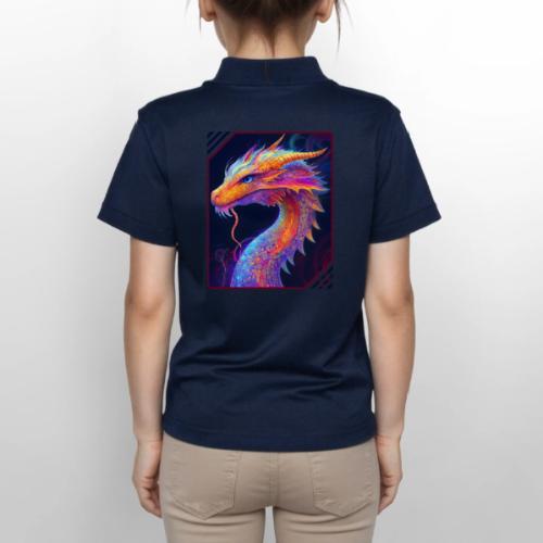 Dragon Spectrum - Gildan Kid's 50/50 Jersey Polo