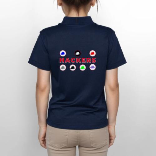 The Spectrum of Hackers - Gildan Kid's 50/50 Jersey Polo