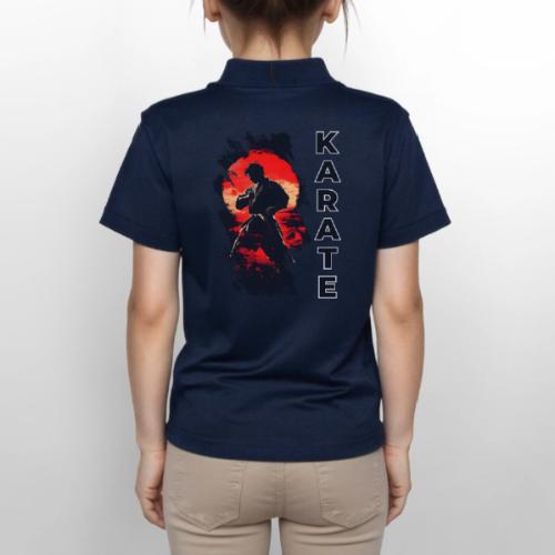Karate: the art of self-mastery - Gildan Kid's 50/50 Jersey Polo